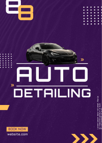 Auto Detailing Poster Image Preview