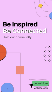 Connecting People Instagram Story Design
