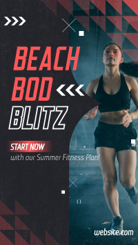 Summer Fitness Plan YouTube short Image Preview