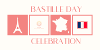 Tiled Bastille Day Twitter Post Image Preview