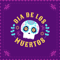 Day of The Dead Instagram Post Image Preview