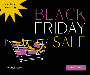 Black Friday Shopping Facebook post Image Preview
