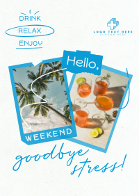 Weekend Quote Getaway Poster Preview