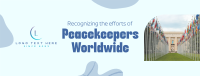 International Day of United Nations Peacekeepers Facebook Cover Design