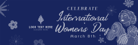 Celebrate Women's Day Twitter Header Image Preview