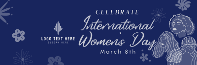 Celebrate Women's Day Twitter header (cover) Image Preview