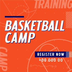 Basketball Sports Camp Instagram post Image Preview