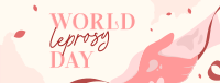 Happy Leprosy Day Facebook Cover Design