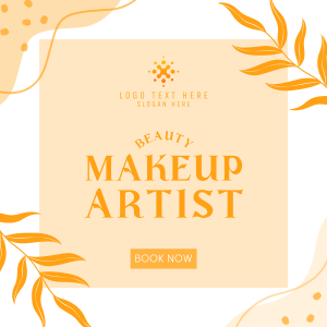 Book a Makeup Artist Instagram post Image Preview