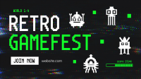 Retro Game Fest Facebook Event Cover Image Preview