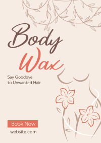 Body Waxing Service Poster Image Preview