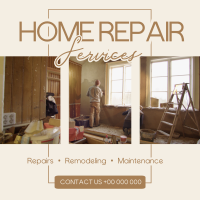 Contemporary Home Renovation Instagram post Image Preview