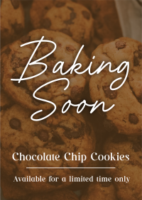 Coming Soon Cookies Flyer Image Preview