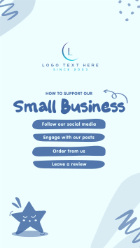 Support Small Business Instagram story Image Preview
