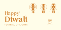 Diwali Lights Twitter Post Image Preview