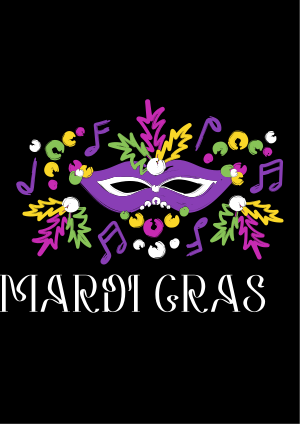 Mardi Gras Showstopper Flyer Image Preview