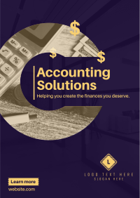 Accounting Solution Poster Image Preview