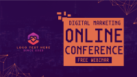 Digital Marketing Conference Facebook event cover Image Preview