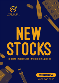 New Medicines on Stock Poster Image Preview