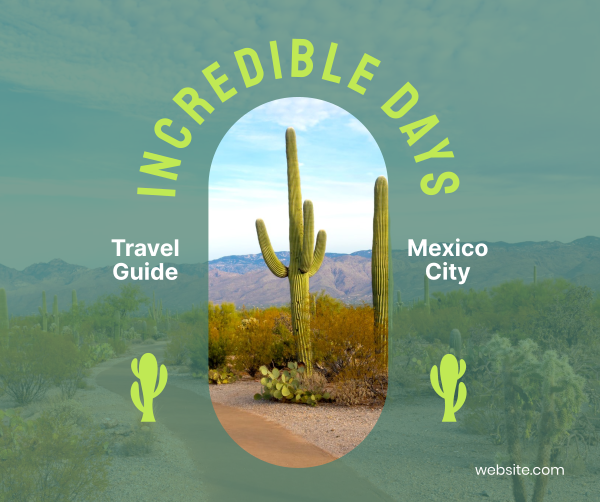 Incredible Days In Mexico Facebook Post Design Image Preview
