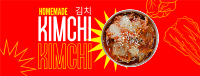 Homemade Kimchi Facebook cover Image Preview