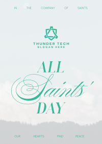 All Saints' Day Minimalist Poster Image Preview