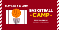 Basketball Camp Facebook Ad Design