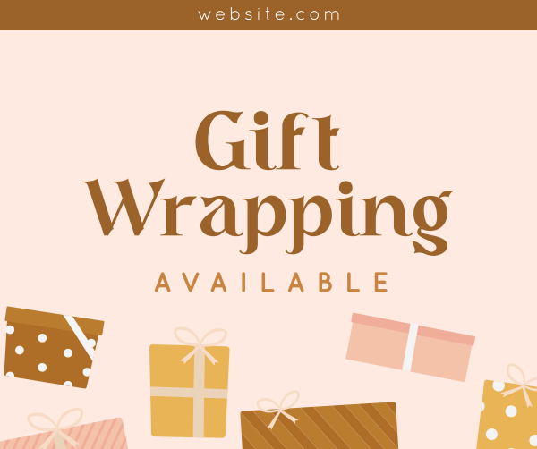 Gift Boxes Facebook Post Design