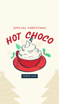 Christmas Hot Choco Facebook story Image Preview