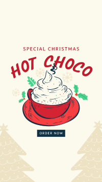 Christmas Hot Choco Facebook Story Image Preview