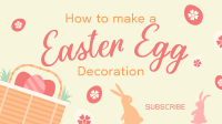 How To Make An Easter Egg YouTube Video Design