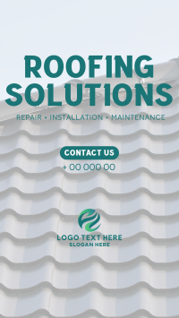 Professional Roofing Solutions Facebook Story Design