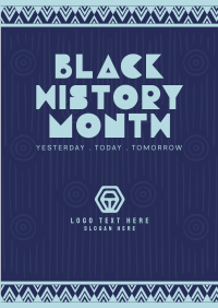 History Celebration Month Poster Design
