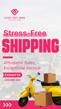 Stress Free Delivery Instagram reel Image Preview