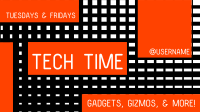 Tech Time Zoom Background Image Preview