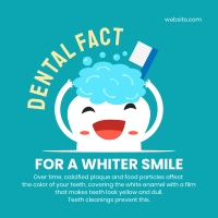 Whiter Smile Instagram Post Design