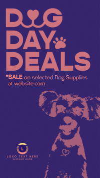 Dog Supplies Sale Instagram story Image Preview