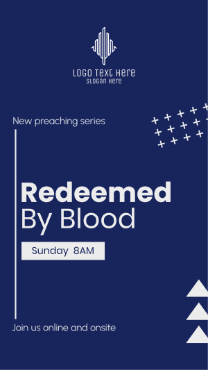 Redeemed by Blood Instagram story Image Preview