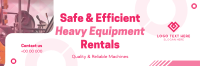 Corporate Heavy Equipment Rentals Twitter header (cover) Image Preview