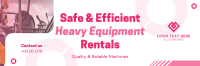 Corporate Heavy Equipment Rentals Twitter Header Image Preview