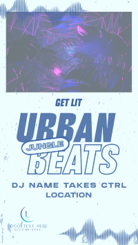 Urban Beats DJ Facebook Story Preview