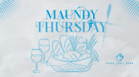 Maundy Thursday Supper Facebook event cover Image Preview