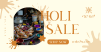 Holi Sale Facebook Ad Image Preview