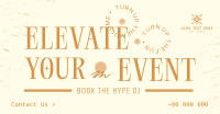 Book The Hype DJ Facebook Ad Design