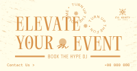 Book The Hype DJ Facebook Ad Image Preview
