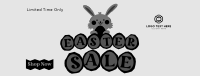 Easter Bunny Promo Facebook Cover Design