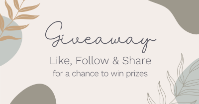 Giveaway Raffle Facebook ad Image Preview