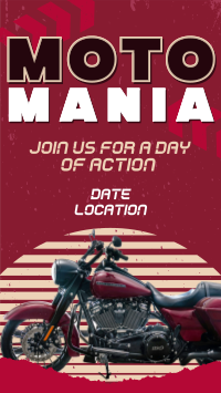 Moto Mania Rough TikTok Video Design