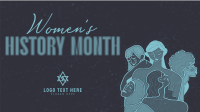 Women's History Month March Animation Preview
