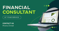 Financial Consultant Service Facebook Ad Design